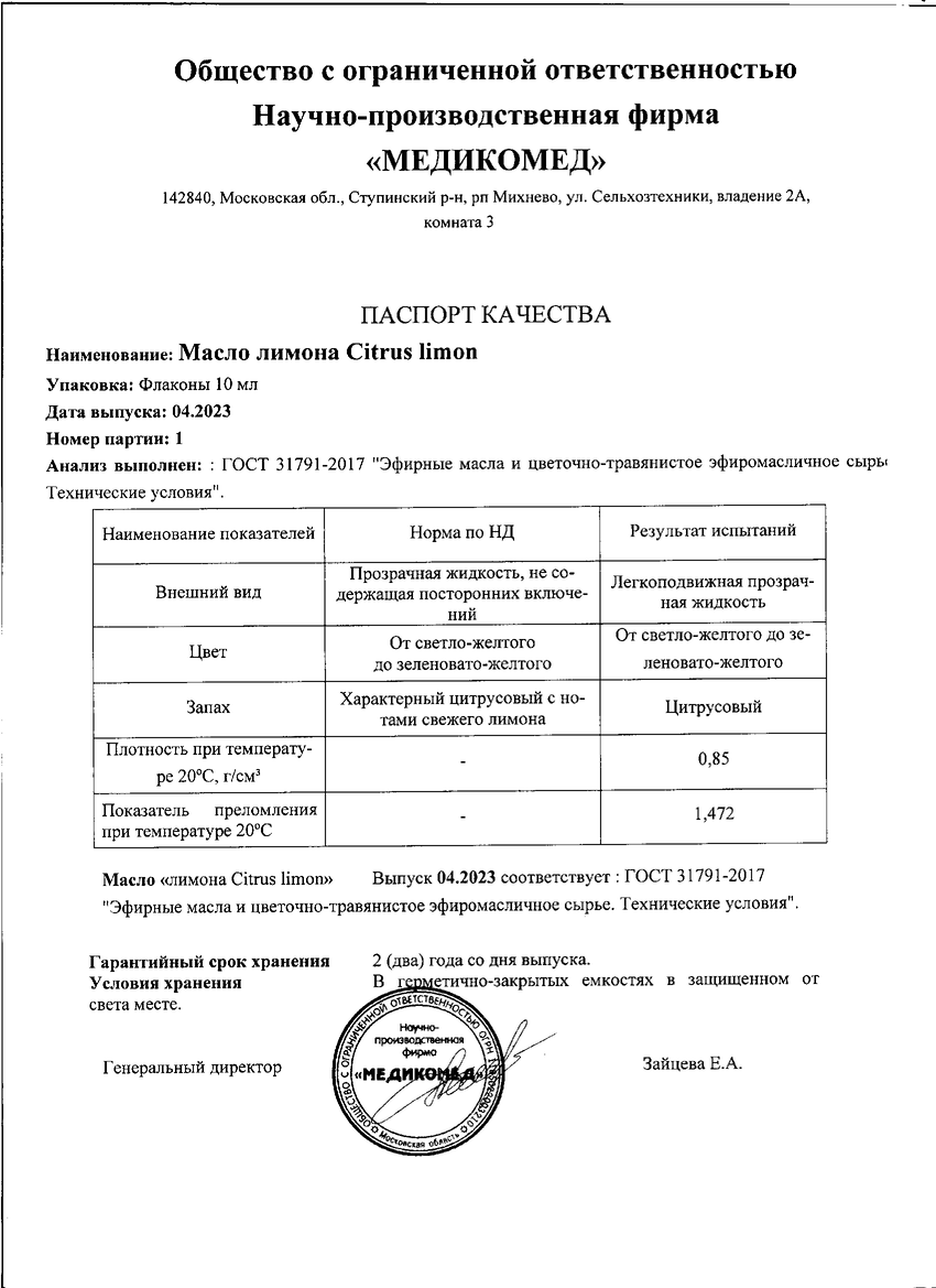 Паспорт №042023
